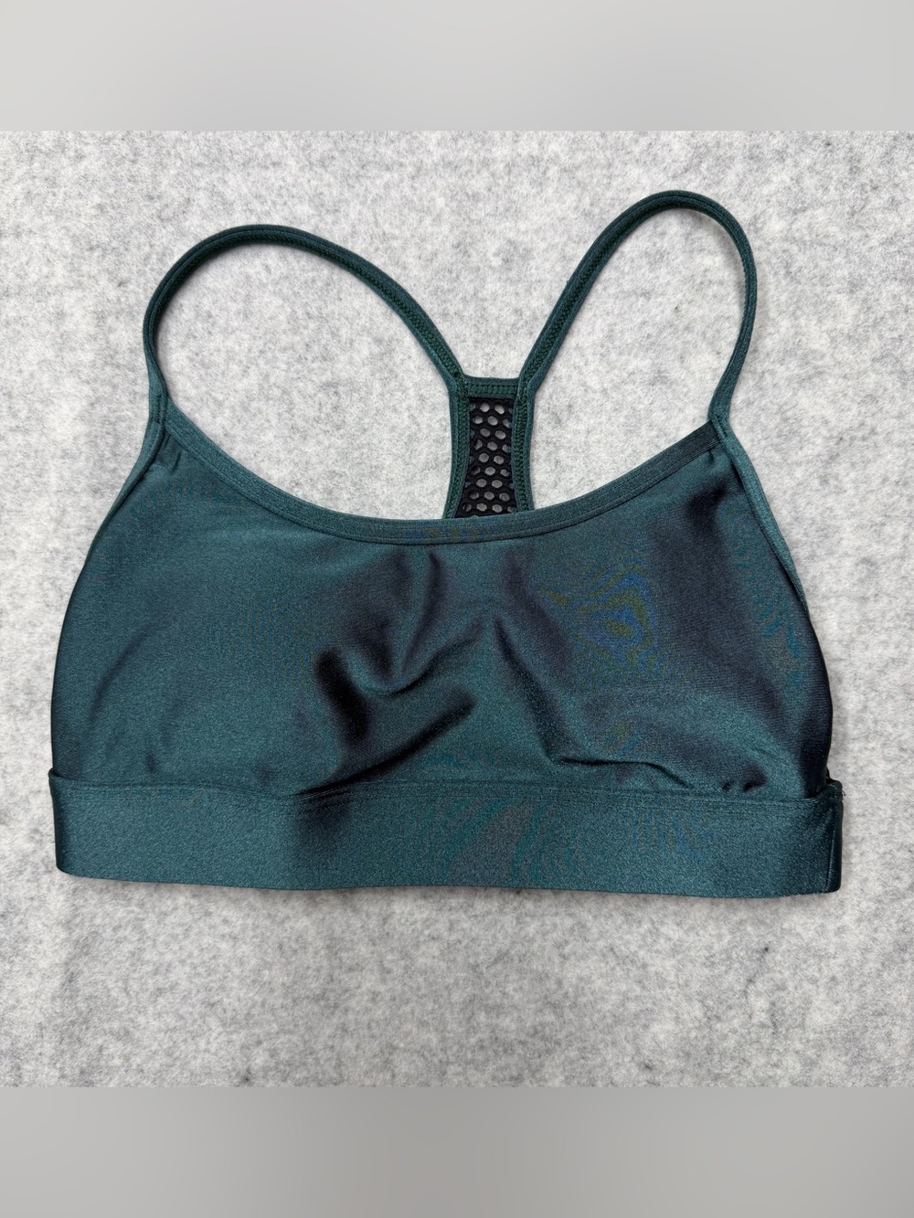 Koral Women's Slate Limitless Plus SportsBra Barolo Size Small W/Pads Dark Green